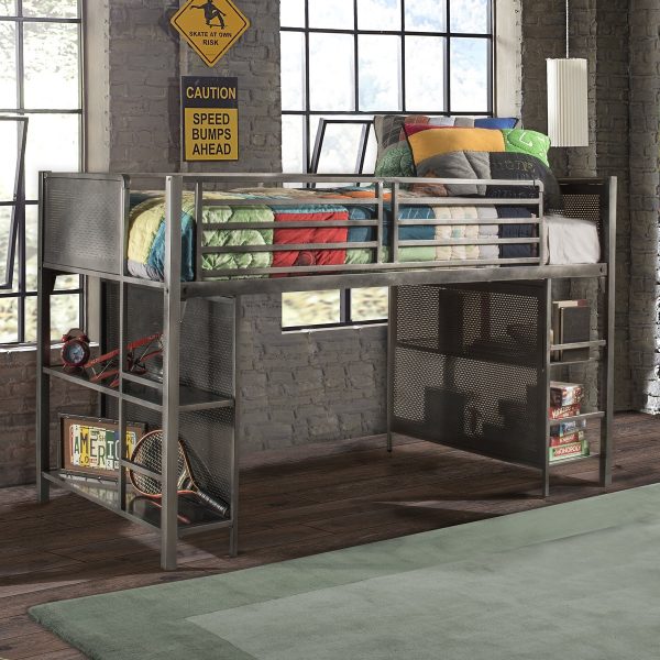 industrial loft bed