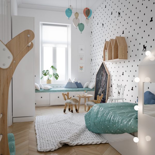Modern Scandinavian Style Home Design For Young Families: 2 Examples