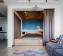 Stylish Streamlined One Room Living