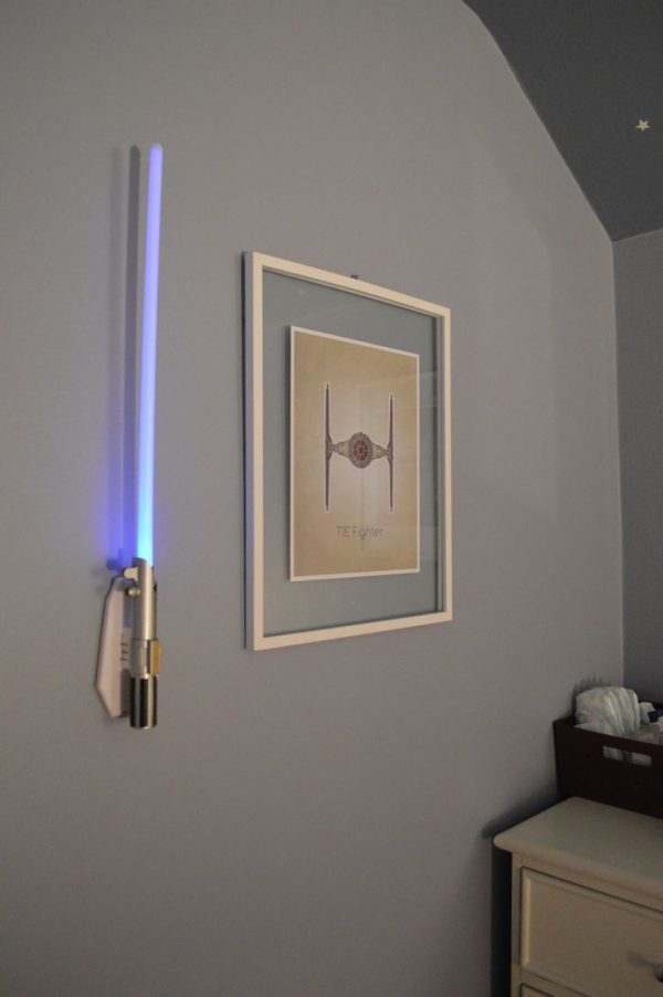 lightsaber wall lamp