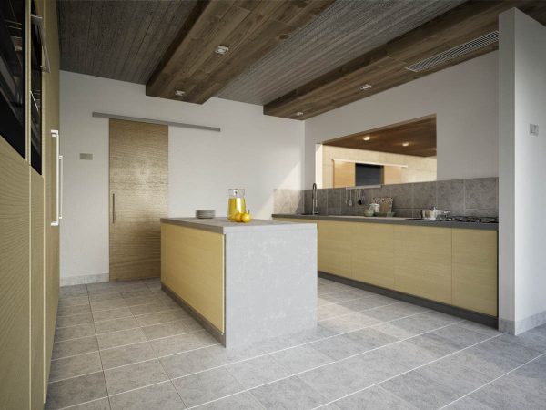 3 Apartments with Industrial Inspired Concrete Wall Panels