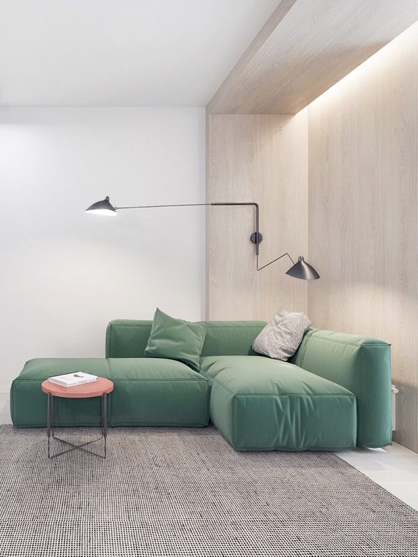 modern wall sconces living room