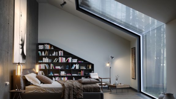 Bedrooms Bookshelves: 23 Inspirational Examples For Those Who Love To Sleep Near Their Books