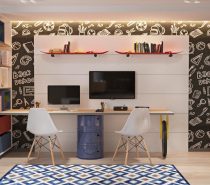 Marbled and Modern Interior Design In Moscow