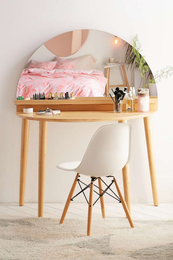 Details about   Simple Dressing Table Stool Makeup Stool Light Bedroom Ins Nordic Dining Stool 