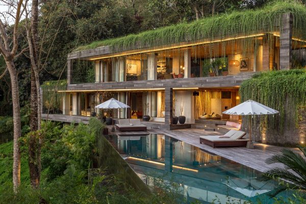 A Bali Jungle Retreat Surrounded by Lush Greenery