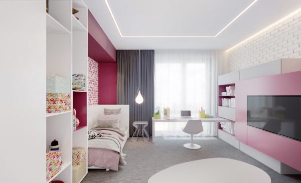 How To Use Pink Tastefully In A Kid’s Room Without Over Doing It: 6 Detailed Examples That Show How