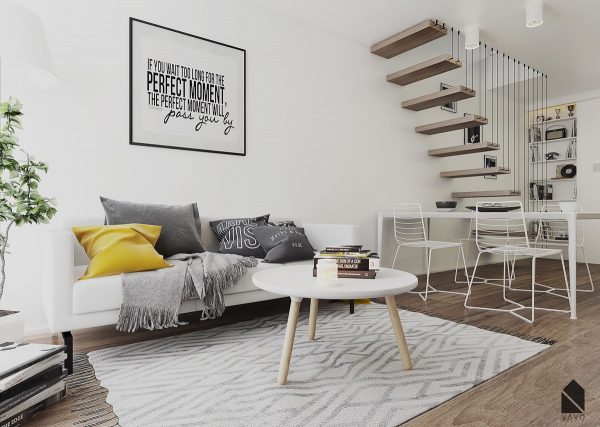 Yellow Accents In Scandinavian Style Interiors: 3 Examples That Show You How