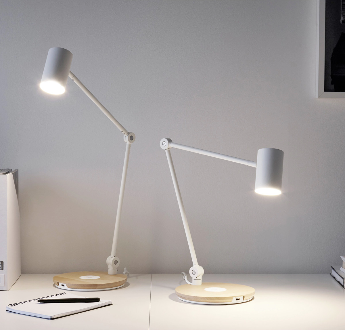 ikea-wireless-phone-charging-lamps | Interior Design Ideas