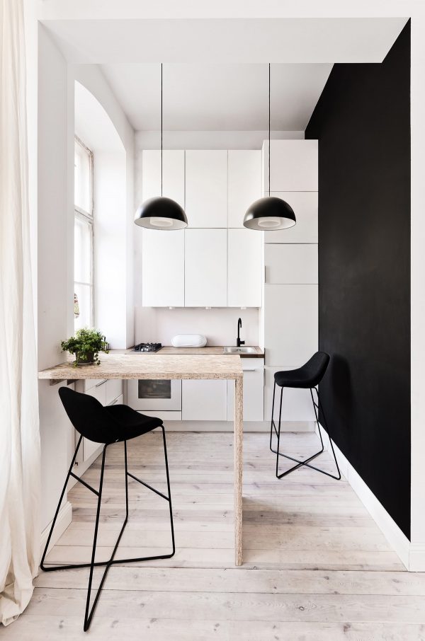 tiny minimalist kitchen | Interior Design Ideas