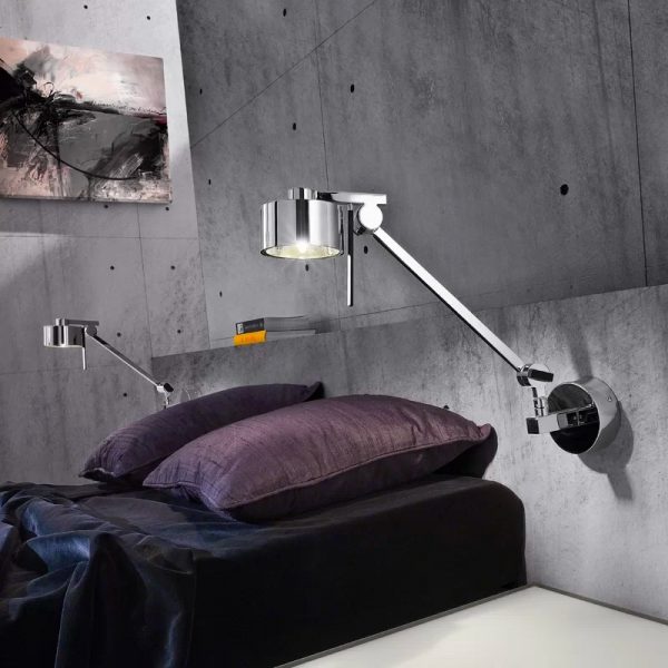 bedroom wall lamps swing arm