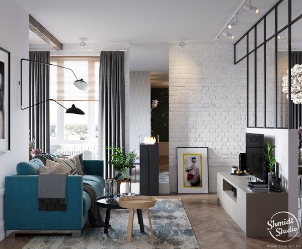 A Scandinavian Chic Style 3 Bedroom Apartment For A Young Family