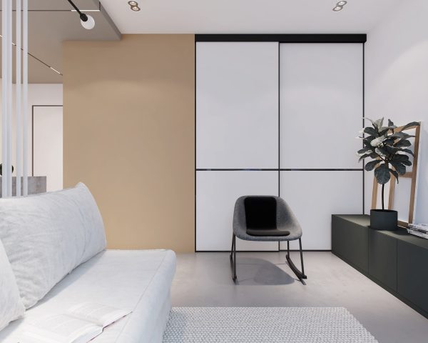 Modest Size Modern Interiors That Flirt With Feature Walls