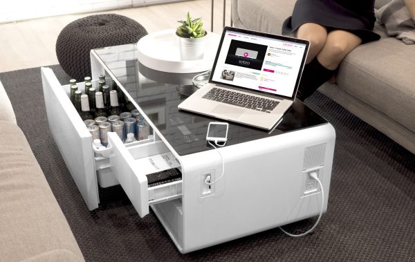 Product Of The Week: A Hi-tech Coffee Table With Built In Refrigerator