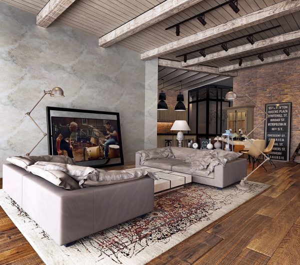 Detailed Guide & Inspiration For Designing A Rustic Living Room