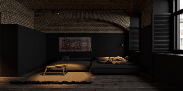 Modern Dark Interior Design