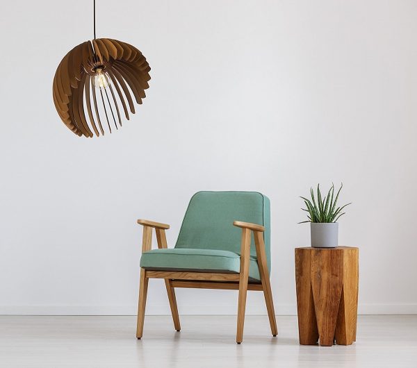 Product Of The Week: Cool Sculptural Wooden Hanging Lights