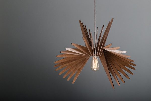 Product Of The Week: Cool Sculptural Wooden Hanging Lights