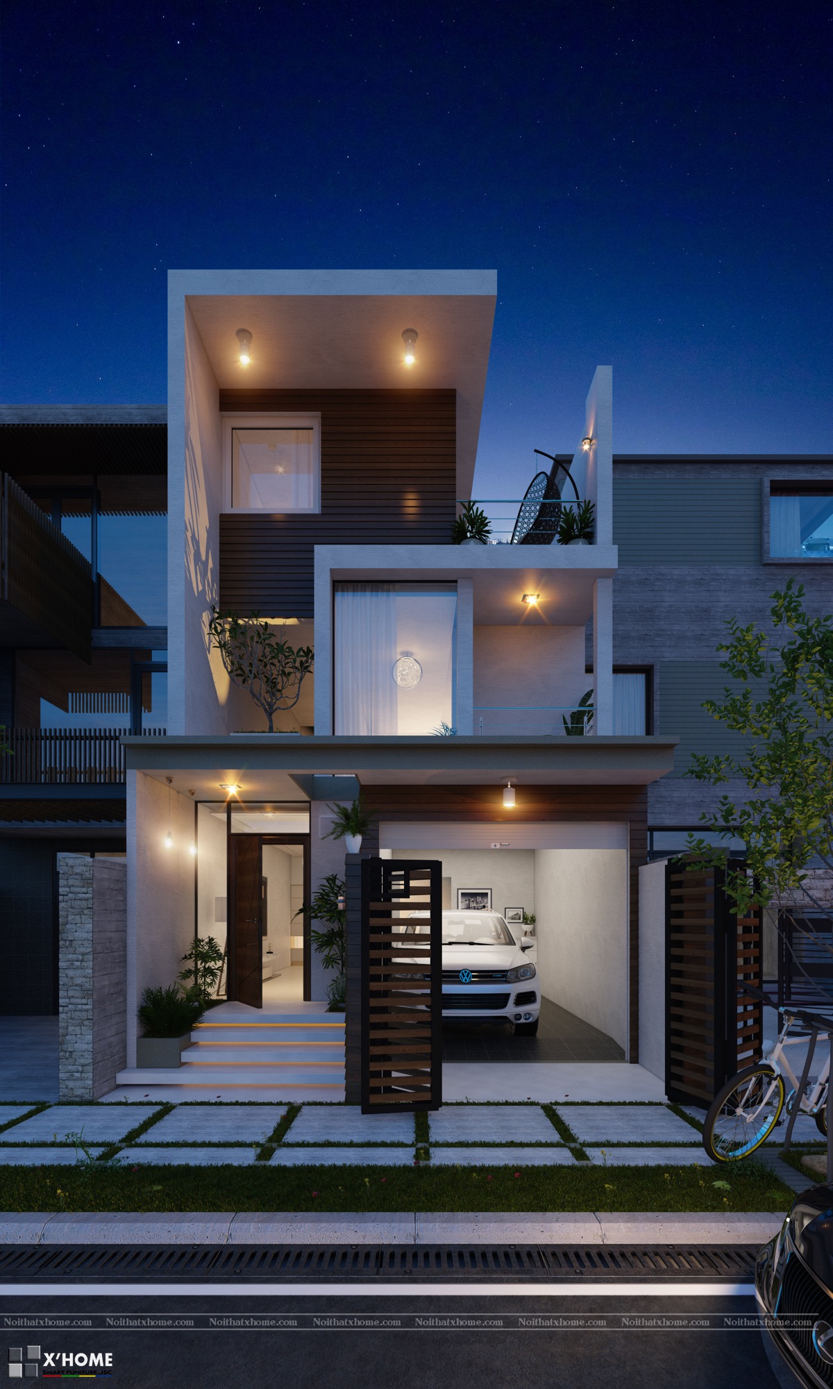 50 Narrow Lot Houses That Transform A Skinny Exterior Into ...