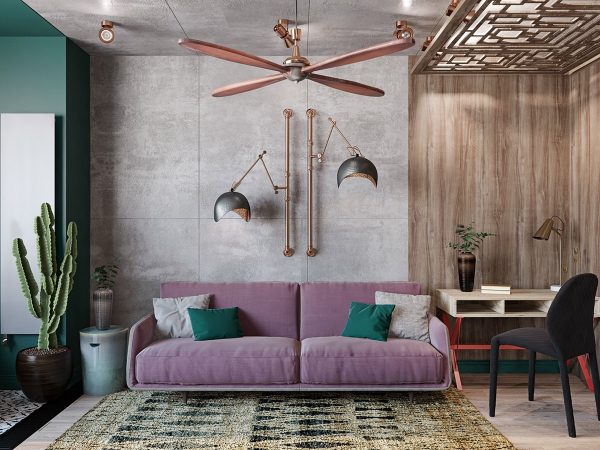 Colourful Boho Industrial Style With Moroccan Accents