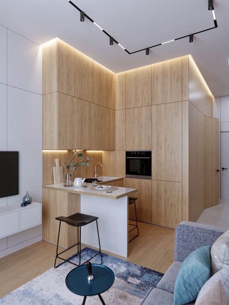 Tall kitchen cabinets | Interior Design Ideas