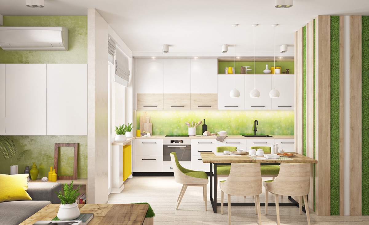 Featured image of post Pastel Green Kitchen Walls - So, don&#039;t shy away from your favorite this is a great way to add some personality to your kitchen.