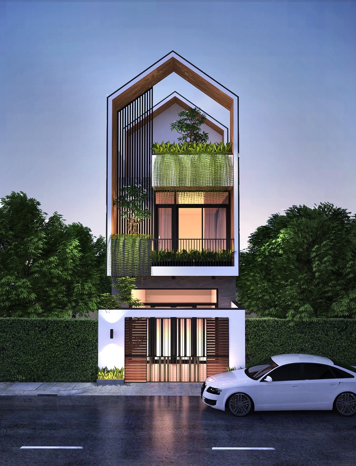 Tall Narrow House Plans House Design Ideas