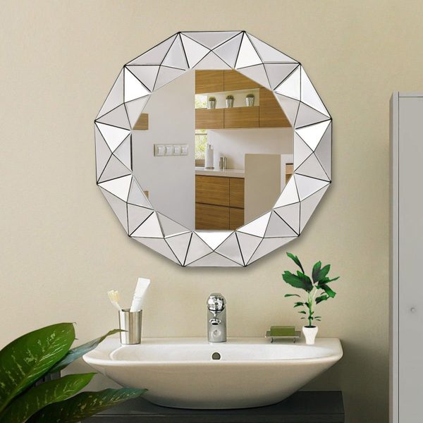 38 Beautiful Bathroom Wall Decor Ideas That Add Modern Flare,Small Kitchen Square Kitchen Layout Design Ideas