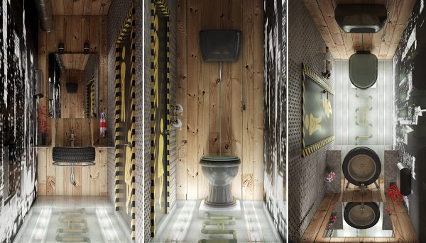 51 Industrial Style Bathrooms Plus Ideas & Accessories You Can Copy From Them