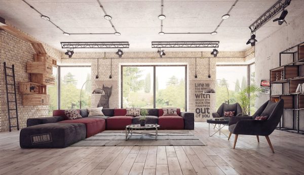 Four Types of Industrial Style Decor