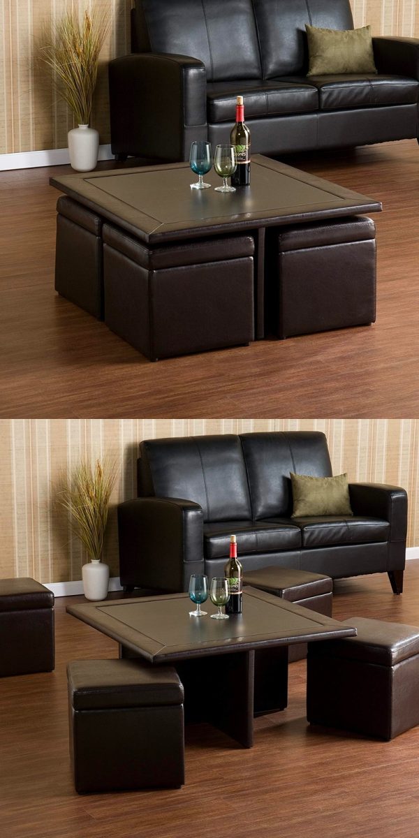 Featured image of post Coffee Table With Seating : A coffee table is a low table designed to be placed in a sitting area for convenient support of beverages, remote controls, magazines, books (especially large, illustrated coffee table books), decorative objects, and other small items.