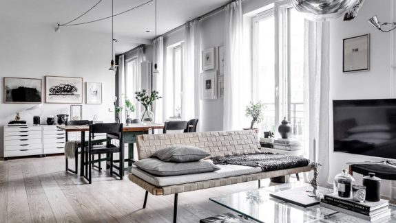 Four Perfectly Pale Scandi Style Interiors