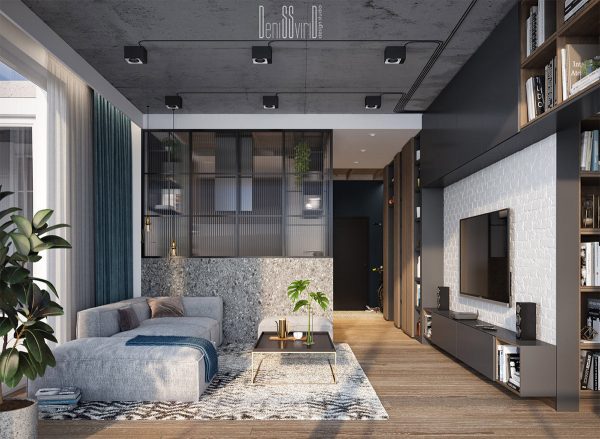 Three Industrial Style Lofts WIth Natural Accents