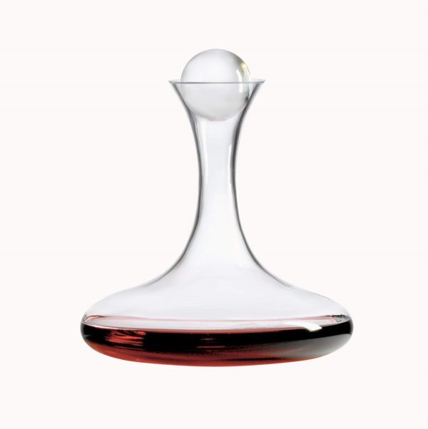 1L Stylish Crystal Glass Wine Decanter Pourer With Handle Modern Decanter Jug 