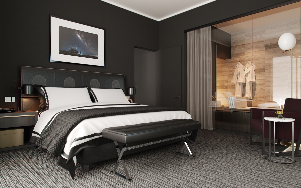 51 Beautiful Black Bedrooms With Images Tips Accessories