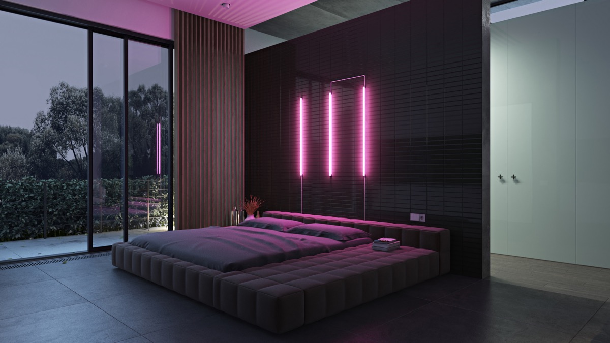Creative Modern Purple Bedroom Ideas with Best Design