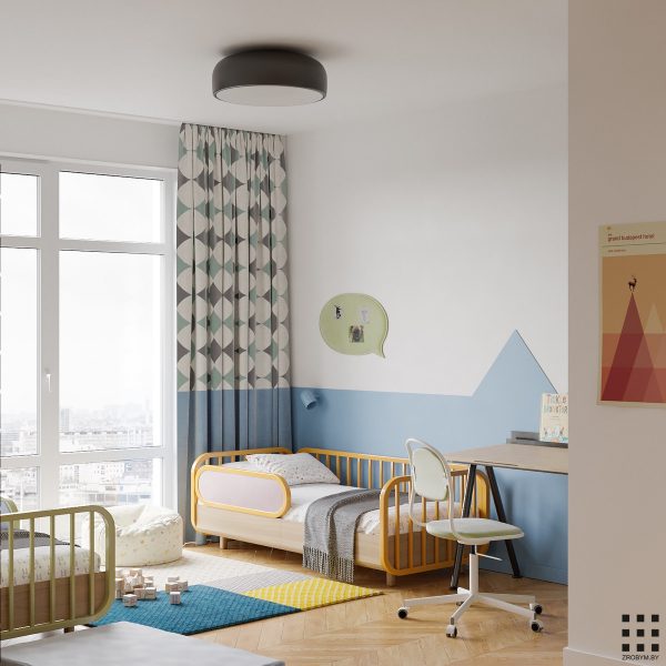 A Bright Colorful Home For A Couple And Two Children [Includes Floor Plan]