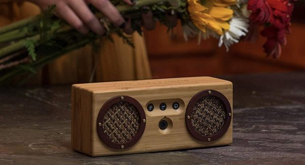 Product Of The Week: Retro Bamboo Wood Bluetooth Speakers