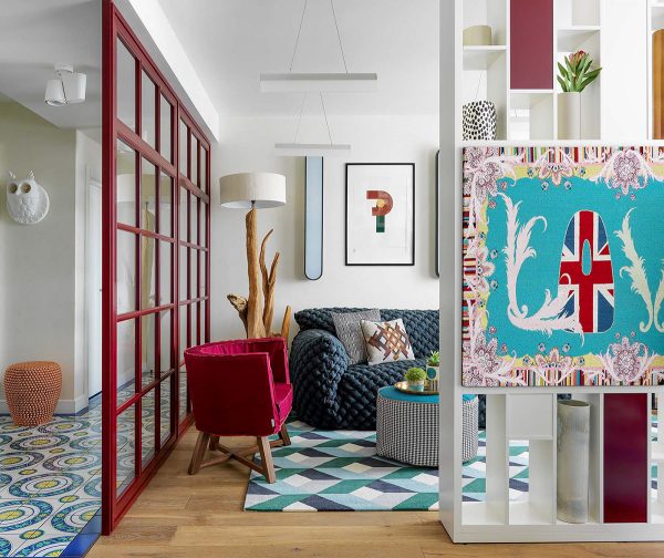 2 Quirky Interiors With Punchy Colourful Decor