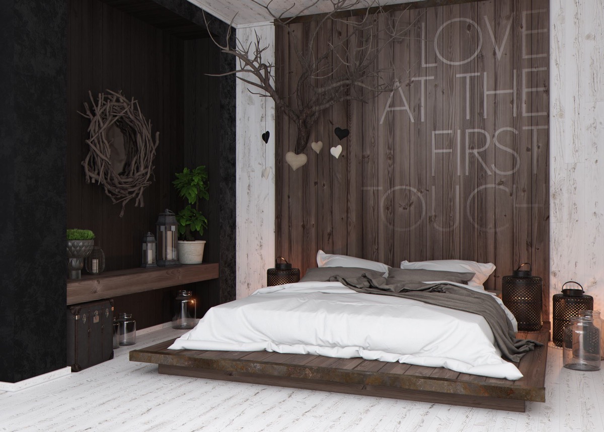 Cosy romantic master bedroom design