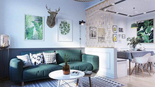 5 Fresh & Funky Scandinavian Style Home Interiors