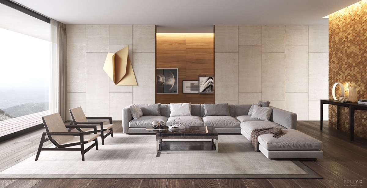 luxury living room renovation idea malaysia