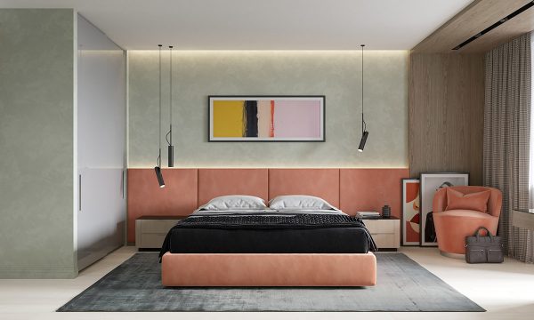Modern Interior That Doen’t Shy Away From Colour