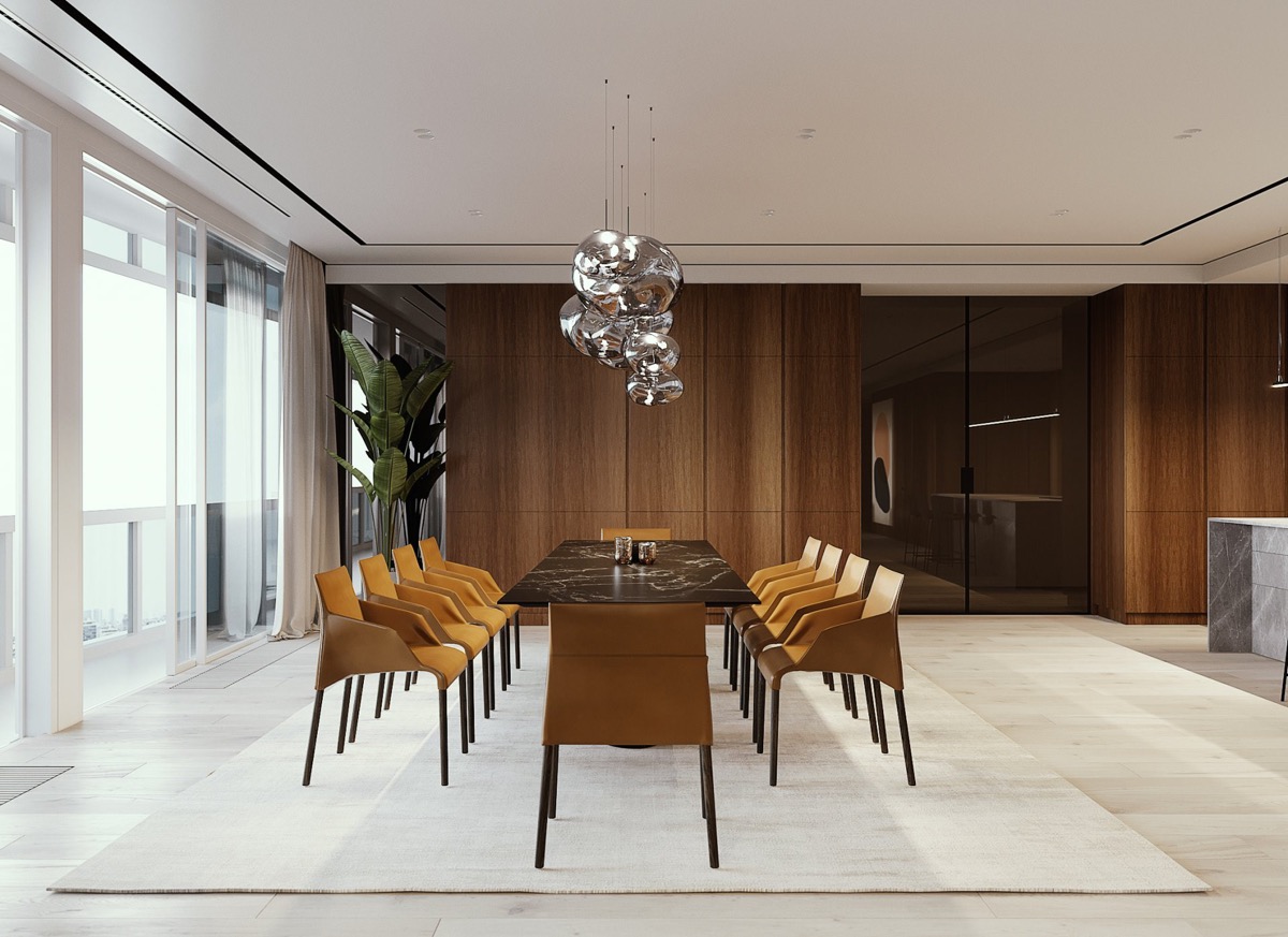 Interior Designers Cleveland Elegant Dining Room