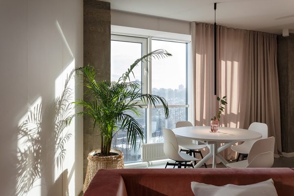A Sunny Apartment Design That Morning People Will Love