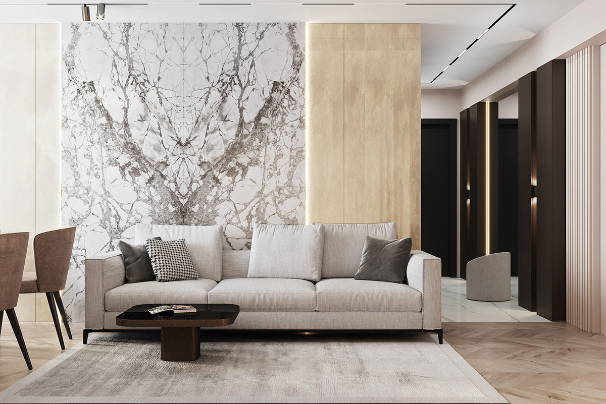 Luxury feature wall | Interior Design Ideas
