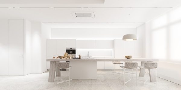 2 Minimalist Style White Interiors To Put The Mind At Peace