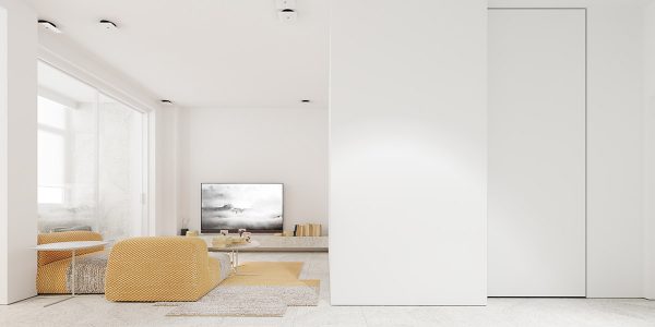 2 Minimalist Style White Interiors To Put The Mind At Peace
