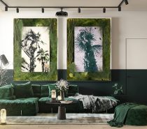 Scandinavian Style Interiors In Green