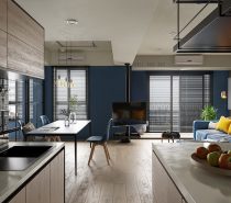 Captivating Blue & Green Accent Interiors Under 55 Sqm (With Floor Plans)